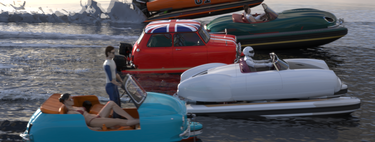Coches clásicos reconvertidos en barcos de recreo: la loca idea del diseñador Pierre Paolo Lazzarini 