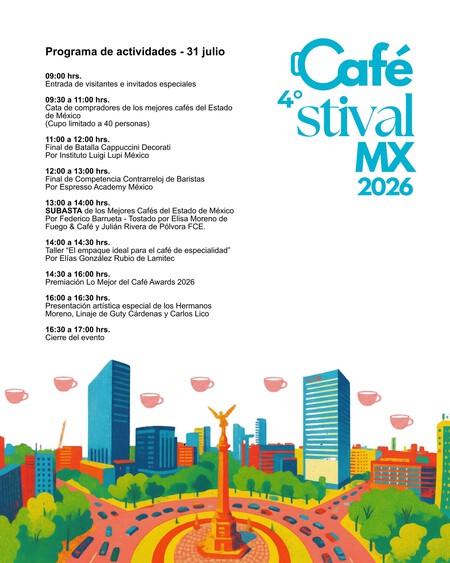 Todo listo para Cafestival 2026: se realizará este fin de semana en una antigua casona jesuita en el centro de CDMX