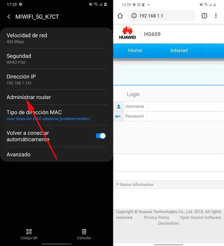 Configure Samsung Router