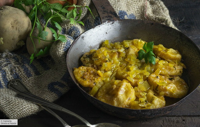 Patatas a la importancia: receta tradicional de orígen palentino-image