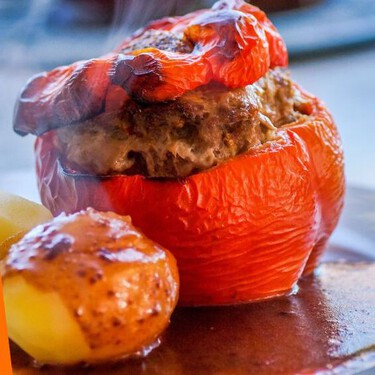 Cómo hacer pimientos rellenos de champiñones y carne al estilo  ‘La Casa de los Famosos México’ 2025