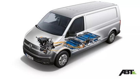 Etr0002 Vw Abt E Transporter Technical Illustration