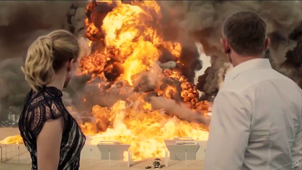 Una tremenda y espectacular explosión merecedora de un Récord Guinness y digna de James Bond. Hoy en TV, Spectre . Noticias en tiempo real