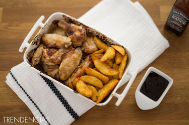 Alitas de pollo a la barbacoa. Receta 