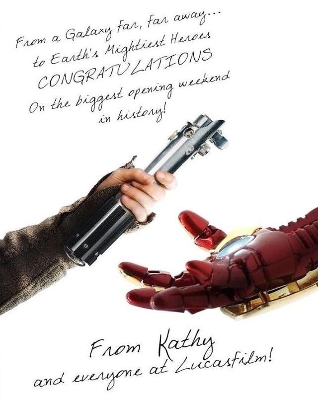 Felicitación Vengadores