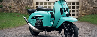 Saluda a la Yambretta: un scooter con base Lambretta y motor de Yamaha RD350 que se pone a 200 km/h