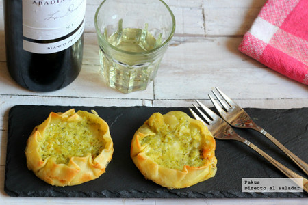 Aperitivo de mozzarella y pesto genovés. Receta
