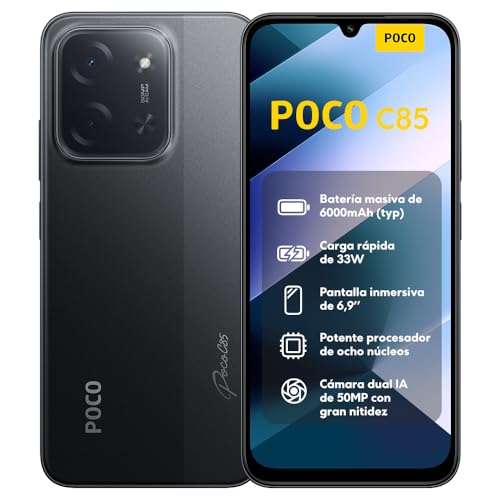 XIAOMI POCO C85 - Smartphone de 8+256GB