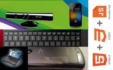 Kinect y Touchstone con los Galaxy Nexus y teclados qwerty por doquier. Galaxia Xatakamóvil