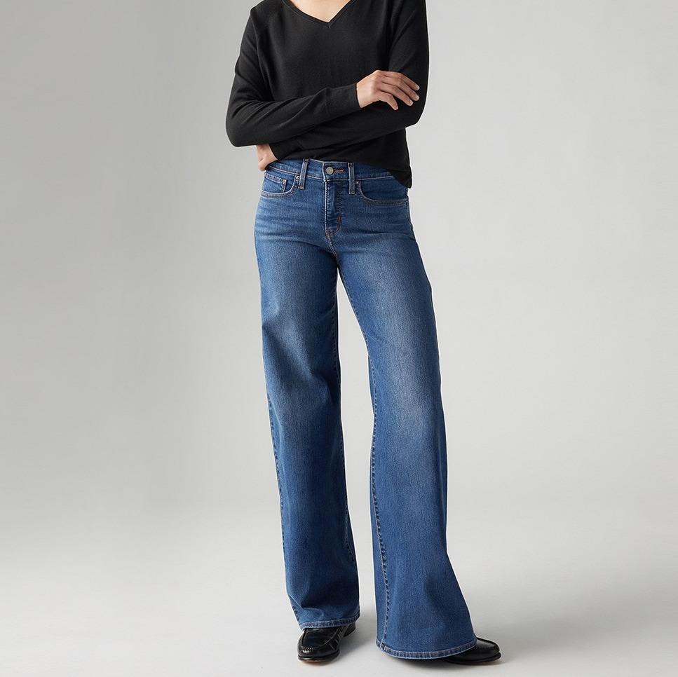Vaquero recto 318™ Shaping Wide Leg de mujer tiro medio Levi's