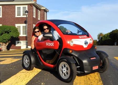 Así es como Nissan ha introducido el Renault Twizy en San Francisco y Yokohama