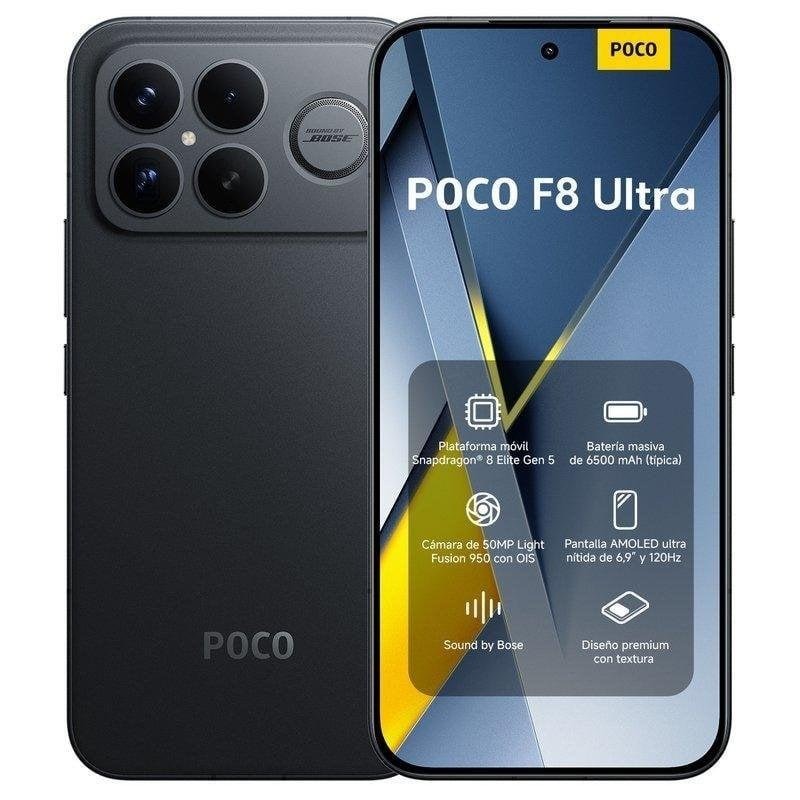 POCO F8 Ultra 5G 16GB 512GB 6.9" Negro