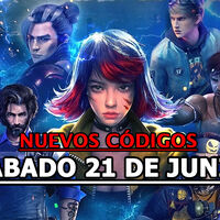 Free Fire MAX, códigos gratuitos para el Sábado 21 de junio 
