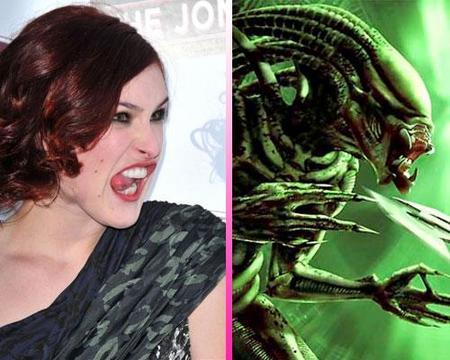 Separados al nacer: Rumer Willis Vs Alien