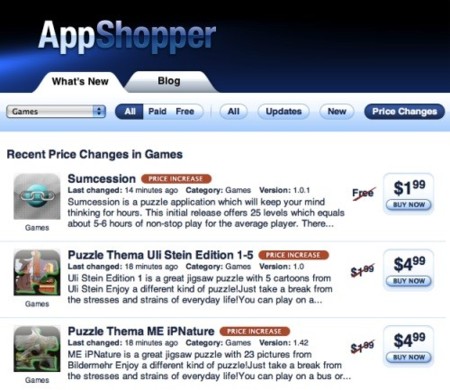 AppShopper: recurso para adquirir aplicaciones de la AppStore