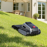 Un robot para olvidarte del césped: así es el Lymow One, el cortacésped inteligente que "limpia" 7.000 metros cuadrados en 24 horas