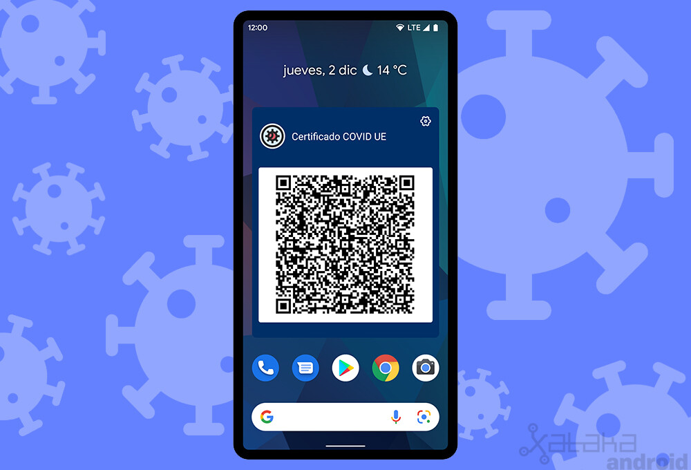 Cómo llevar el pasaporte COVID en un widget de Android para tenerlo más accesible