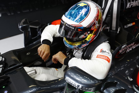 Fernando Alonso Entrada Coche Gp Monaco 2016