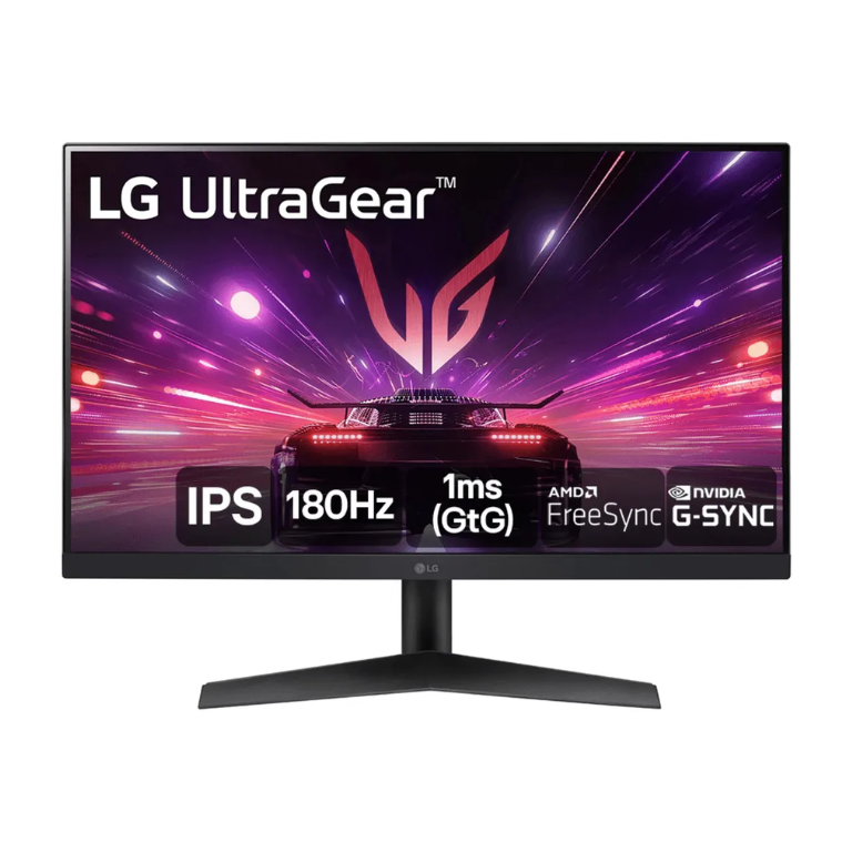 Monitor Gamer LG UltraGear 24” 24GS60F-B IPS Full HD 180Hz 1ms (GtG) NVIDIA® G-SYNC® AMD FreeSync™ HDR10 sRGB 99% HDMI DisplayPort
