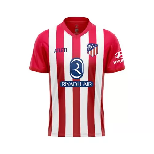 Camiseta Atlético de Madrid Primera equipación Temporada 2023-2024 réplica Oficial - Tallas Adulto (XXL)