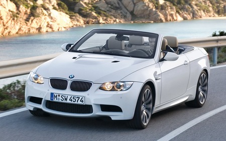BMW M3 cabrio blanco (2008)