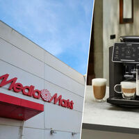 MediaMarkt rebaja 120 euros la cafetera con molinillo integrado ideal para un café de profesional en casa 