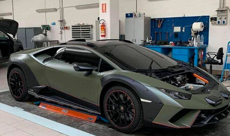 Lamborghini Huracan Sterrato, filtrado