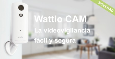 Wattio amplía su sistema domótico con una nueva cámara IP WiFi