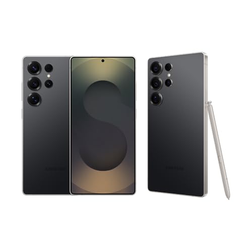 Celular Samsung Galaxy S25 Ultra 5G, 512GB, 12GB RAM, Câmera Quádrupla de 200+50+10+50, Tela Grande de 6.9", Titânio Preto