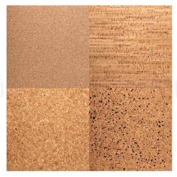 4 uds panel corcho Go4Cork Espesor: 4mm 0,5x0,5m R=0,1 Autoadhesivo 