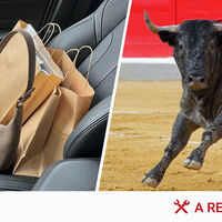 Ese bolso que llevas suelto en el asiento trasero, a 90 km/h pesa como un toro de lidia, y la DGT lo sanciona con hasta 200 euros 