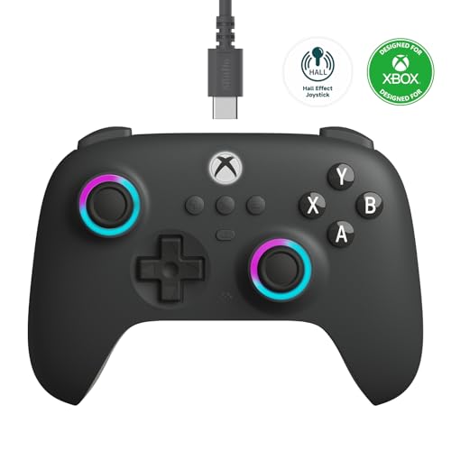8BitDo Ultimate C Wired Controller for Xbox with Hall Effect Joysticks 