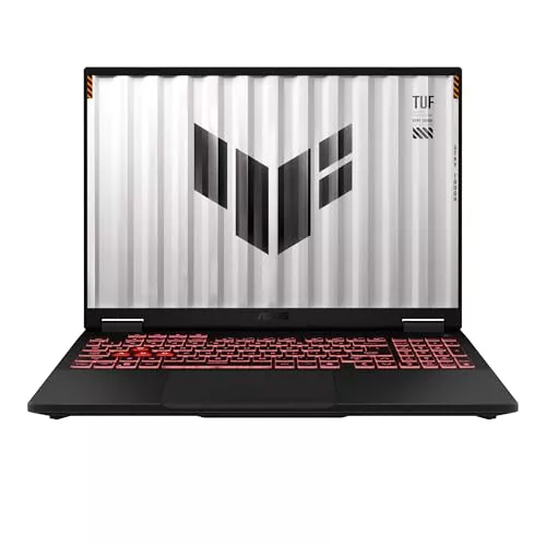 ASUS TUF Gaming A16 FA608UM-RV005 - Ordenador Portátil Gaming de 16" WUXGA 165Hz (AMD Ryzen 7 260, 32GB RAM, 1TB SSD, NVIDIA RTX 5060 8GB, Sin Sistema Operativo) Gris Jager - Teclado QWERTY español