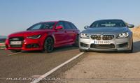 Audi RS 6 Avant contra BMW M6 Gran Coupé, comparativa (parte 4)