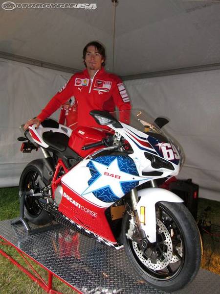Ducati 848 Nicky Hayden edition