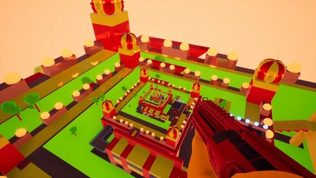 Este shooter con escenarios fractales y estructuras infinitas es lo más cerca que voy a estar de un demencial viaje psicotrópico