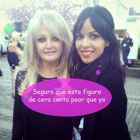 Raquel del Rosario no estaba sola en el corral. Escucha el resto de gallos y eructos de Eurovisión 2013