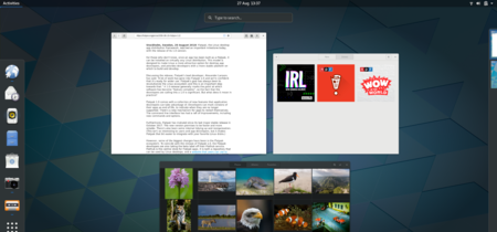 Ya está disponible GNOME 3.30 con un escritorio mejorado, 'cajas' de virtualización, app de podcasts, y mucho más