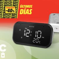 Nunca llegues tarde al trabajo: MediaMarkt tiene de nuevo en oferta el despertador Lenovo Smart Clock Essential por 29,99 euros