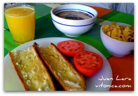 El desayuno perfecto. Receta Saludable
