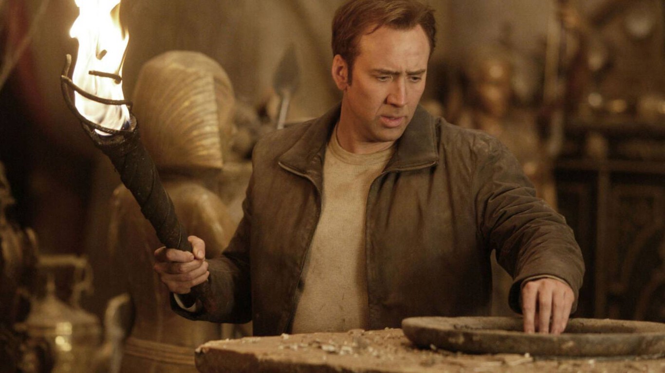 Nicolas Cage en una de sus películas de acción