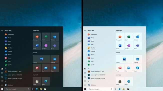 Live Tiles