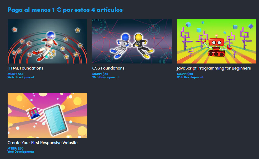 Humble Bundle JavaScript: paga lo que quieras por 14 cursos completos ...
