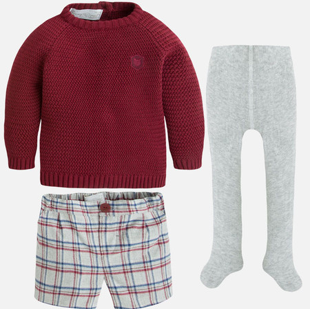 Conjunto Con Pantalon Corto Bebe