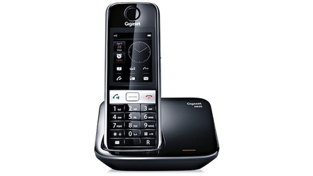 Gigaset S820, un teléfono inalámbrico para el hogar con pantalla táctil y muchas opciones