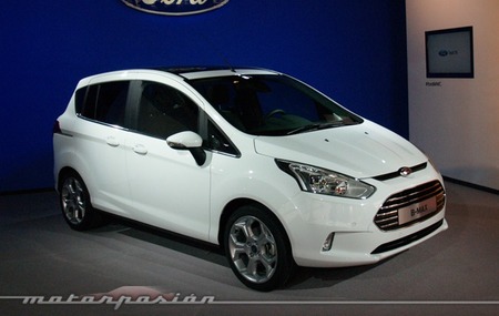Ford B-Max, presentación en el MWC 2012 de Barcelona