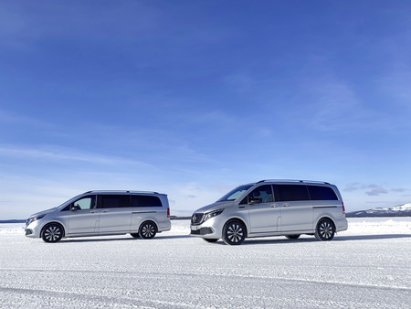 Mercedes-Benz EQV, la furgoneta eléctrica 'made in Spain', ultima su puesta a punto a -30ºC meses antes de llegar al mercado