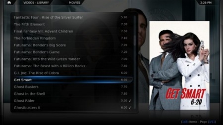 XBMC se actualiza a la versión 9.11