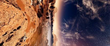 Contemplamos el planeta Marte desde otra perspectiva