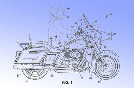Harley-Davidson quiere adelantar tecnológicamente a KTM o Ducati con frenada automática y control de crucero adaptativo vía GPS